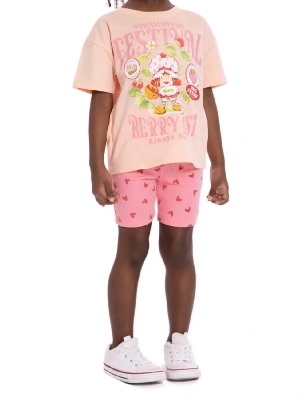 Girls 2T Strawberry Shortcake Shorts Set